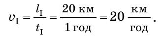 Графік рівномірного руху