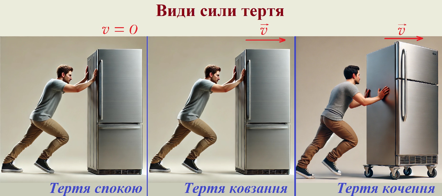 Хлопець намагається зрушити ящик