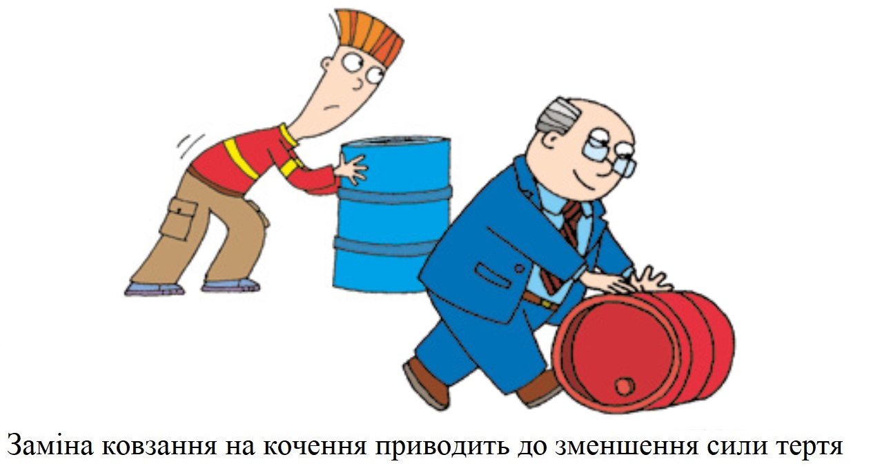 Бочку пересувають та котять
