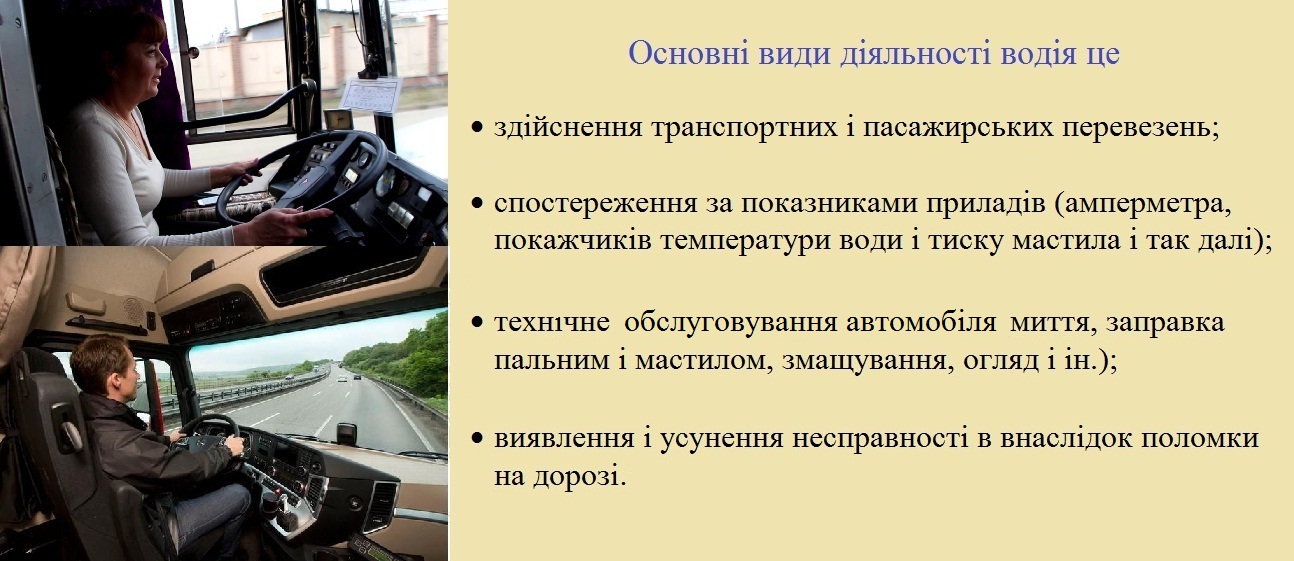 Професія водія